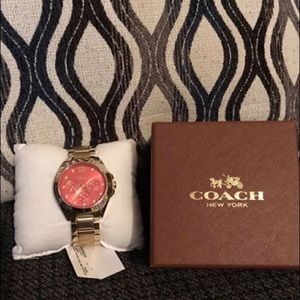 Coach Gold Watch